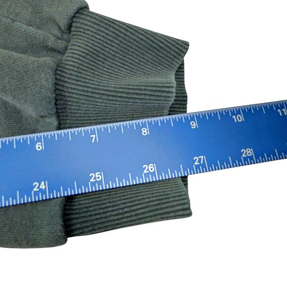 7 for all Mankind Women's MED High Paper Bag Waist Tasseled Distressed Jogger - Picture 10 of 10